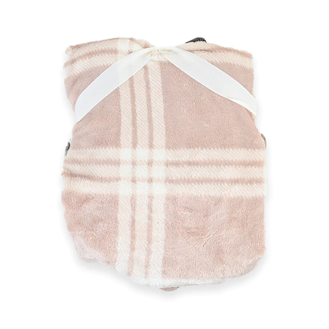 Hudson Baby Moose Blanket with Plush Toy