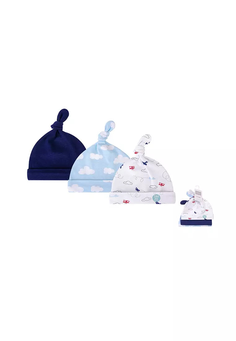 Hudson Baby 3 Piece Caps Set