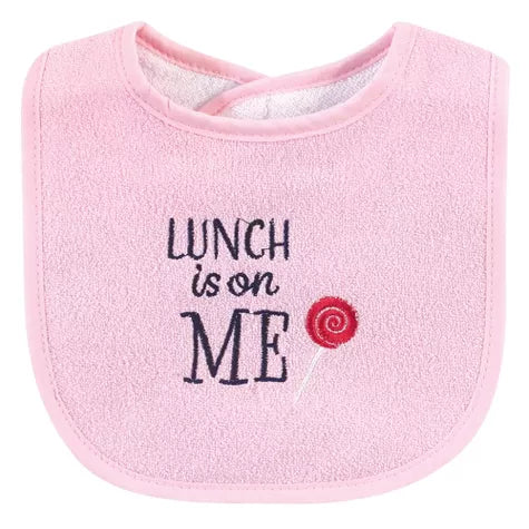 Hudson Baby 3 Piece Lunch Bibs Set