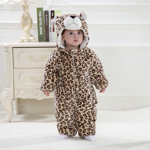 Leopard 3D Romper
