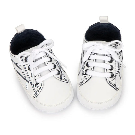 White Leather Sneakers
