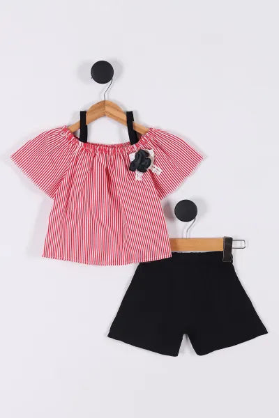 Red strappy Co-Ord Set