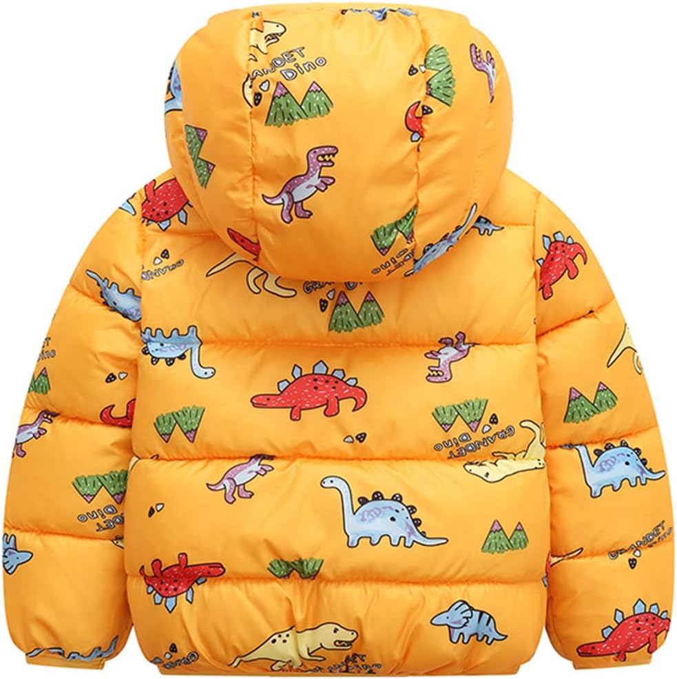 Dino puffer jacket