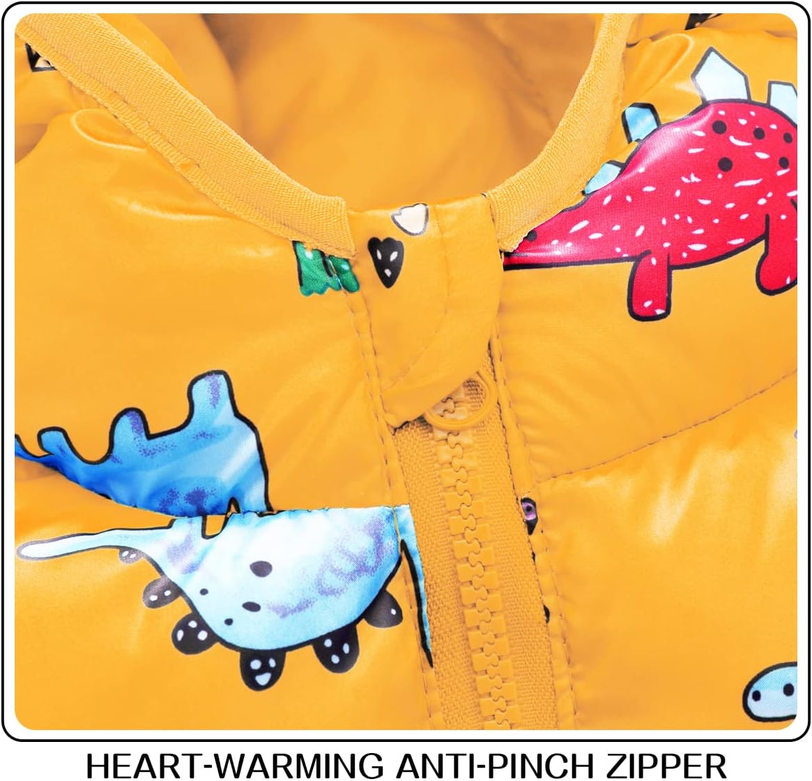 Dino puffer jacket