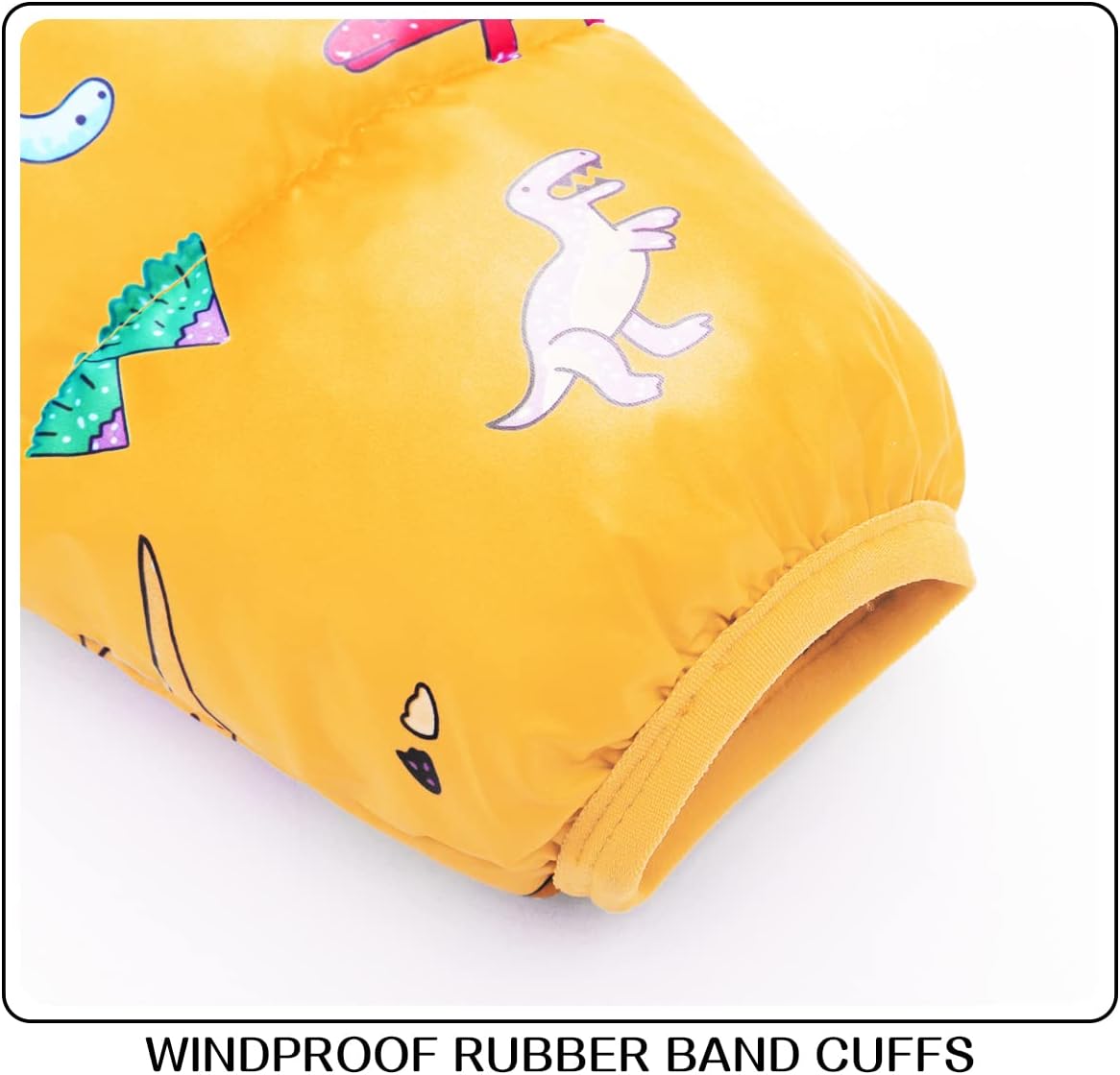 Dino puffer jacket